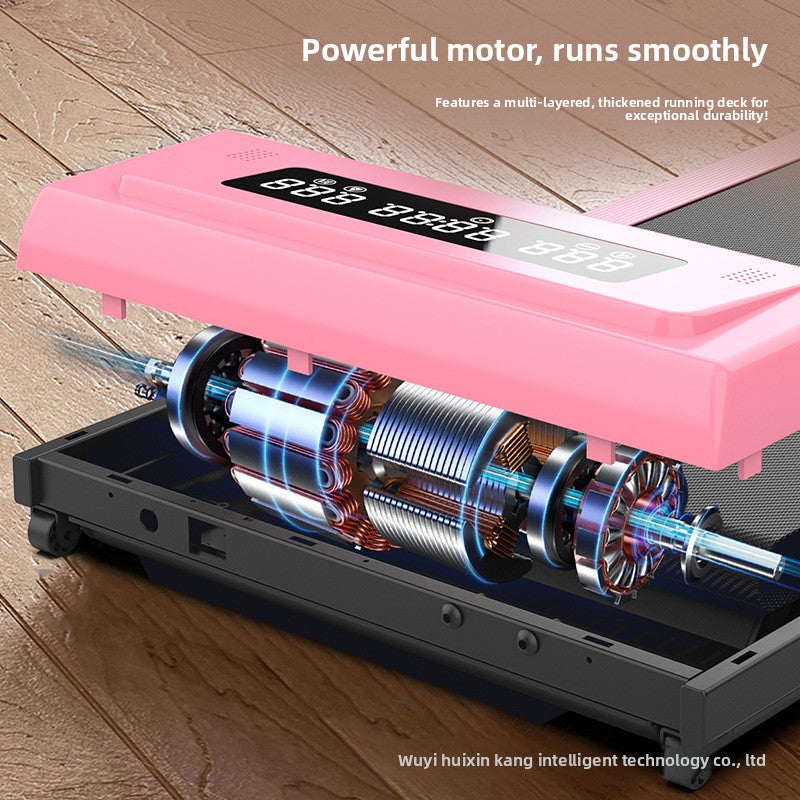 Foldable Electric Treadmill with Heart Rate Monitor