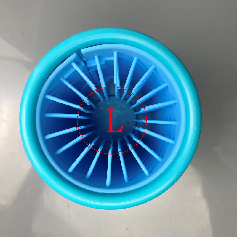 Portable USB Rechargeable Pet Paw Cleaning Brush