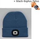 LED luminous knitted hat