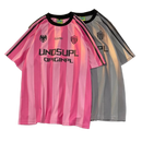 Summer striped short-sleeved T-shirts