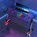 U-Shaped Gaming Desk for Home Office and Study