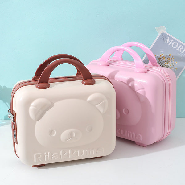 A 14-inch mini cosmetic case for hand luggage