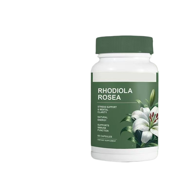 Rhodiola Rosea Capsules Dietary Supplement
