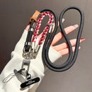 Adjustable mobile phone lanyard