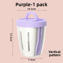 Double Layer Portable Salad and Fruit Cup with Lid