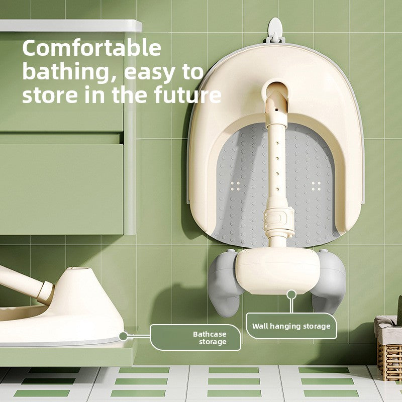 Baby Standing Bath Rack for Bathing Support