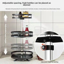 Adjustable Rotatable Metal Kitchen Spice Storage Rack