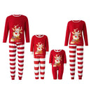Christmas Reindeer Print Pajama Set