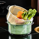 Drain Basket Manual Laundry-drier Kitchen Manual Salad Spinner