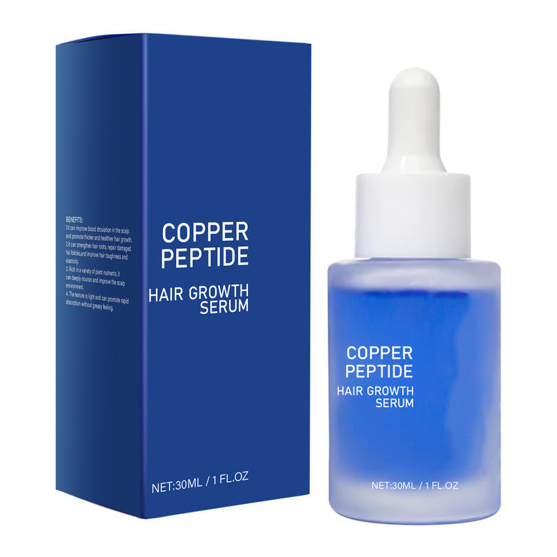 Hair Growth Serum with Blue Copper Peptide