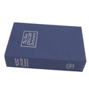 Dictionary Coin Piggy Banks Money Saving Box with Coded Lock Book Shape Secret Birthday Gift for Kids Safe Box Blue L