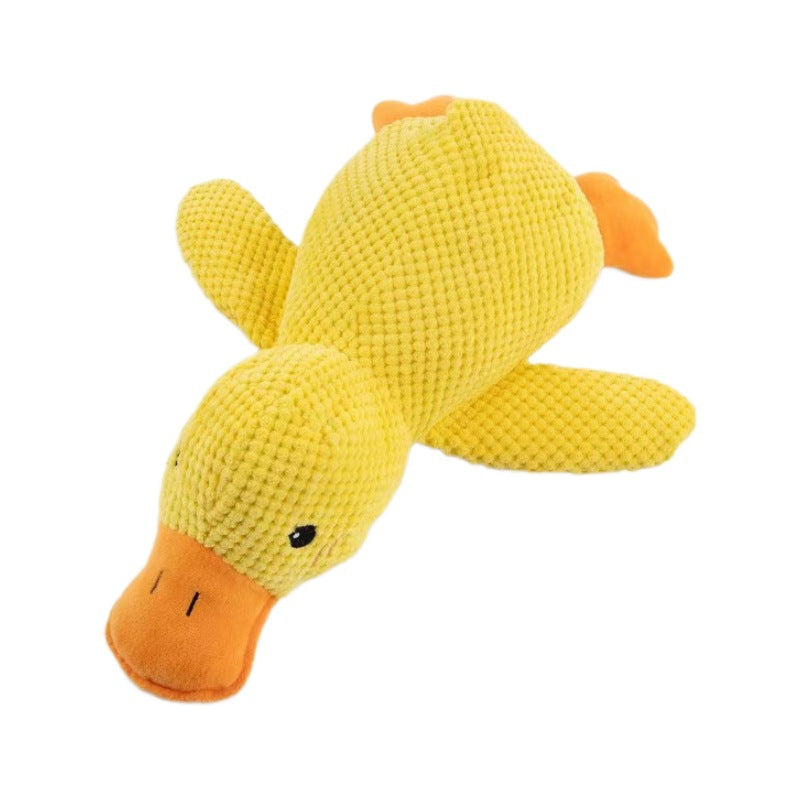 Plush Squeaky Duck Toy for Dogs and Cats