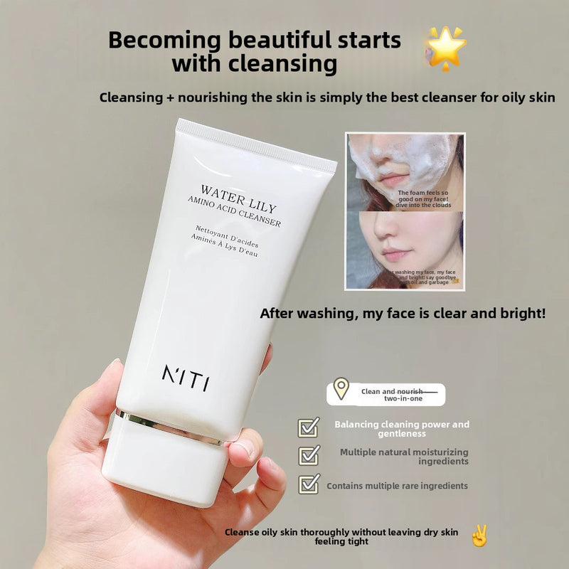 Niti Water Lily Amino Acid Facial Cleanser