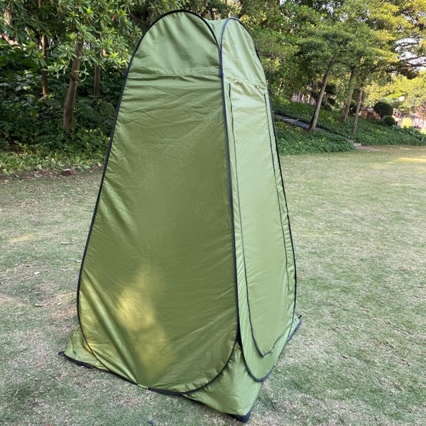 2025 Upgraded Pop-up Shower Tent, Outdoor Sun Protection Changing Room Opens In 10 Seconds, Oxford Cloth Rainproof Sun Protection Coating, Camping Toilet,Cycling Changing Clothes,Beach Shade, Storag