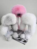 fox fur hat
