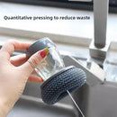 Automatic Liquid Dispensing Kitchen Cleaning Brush