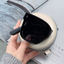 Folding sunglasses can be worn over men's myopia glasses