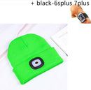 LED luminous knitted hat