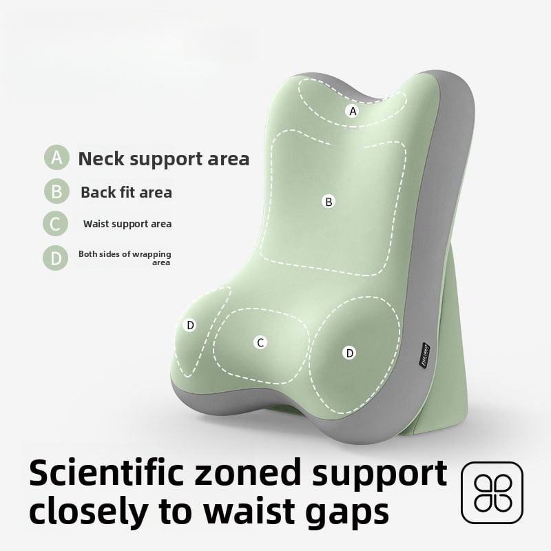 Soft upholstered large cushion