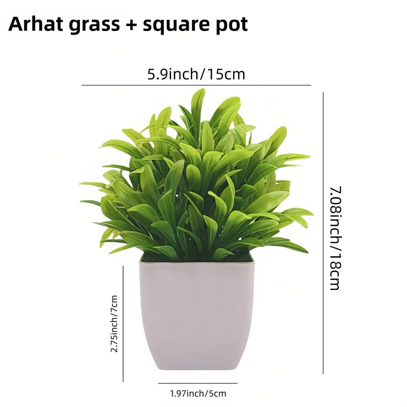 Simulation of small potted plants