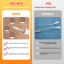 Thermostatic heating electric blanket