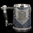 Three-dimensional engraved beer mug