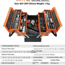 85-piece Auto Repair Kit Large Three-layer Toolbox