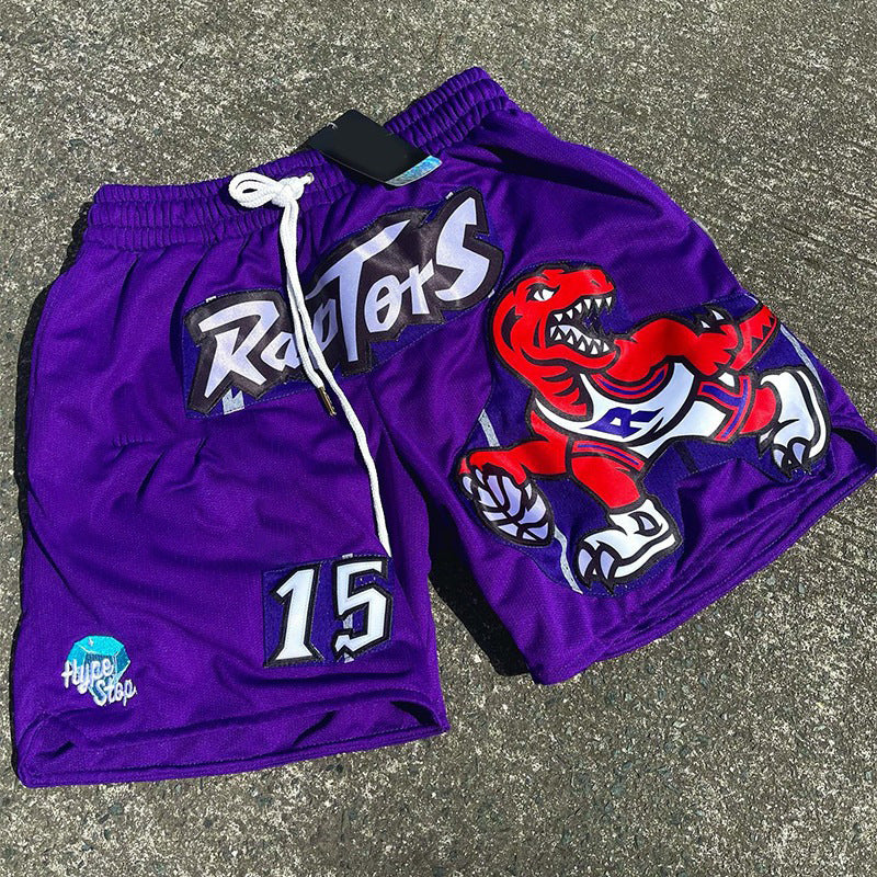 Printed Trendy Casual All-match Mesh Summer Shorts