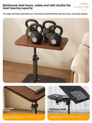 Small table, height-adjustable coffee table and storage rack