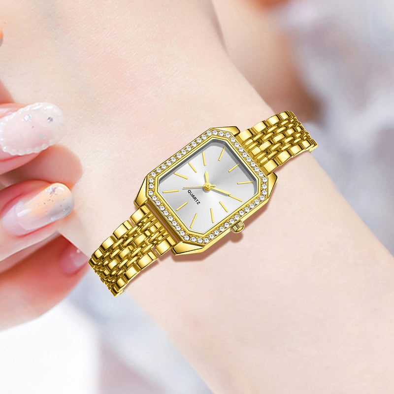 Fashion Square Quartz Watch for Women