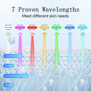 LED seven-color light silicone mask