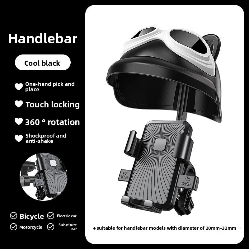 Electric vehicle phone holder