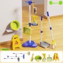 Children play house with mops
