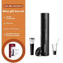 Gift Box Electric Wine Bottle Opener Four-piece Wine Electric Bottle Opener Set Wine Set Wholesale