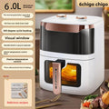 Smart Air Fryer with Visual Window