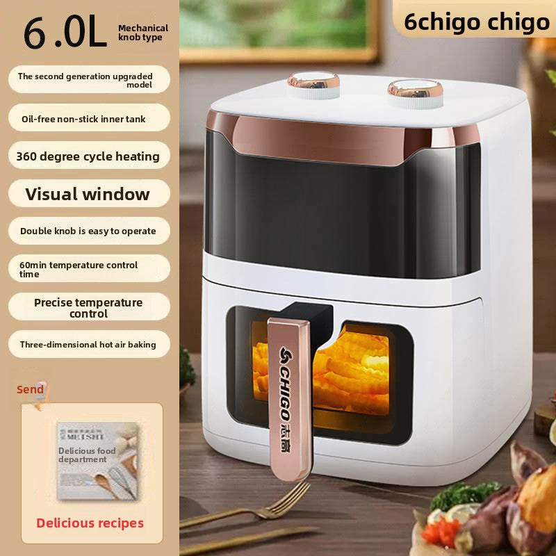 Smart Air Fryer with Visual Window