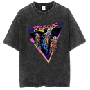 Washed and distressed T-shirt