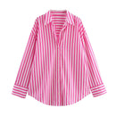 Women's Classic Striped Loose Shirt