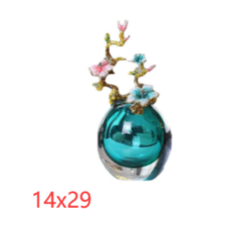 Fashion Modern Light Luxury Glass Vase