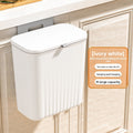 Wall-mounted kitchen trash can