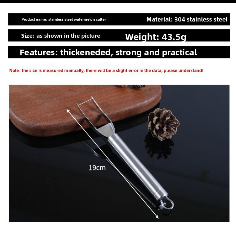 304 Stainless Steel Watermelon Cutter and Fruit Divider Tool