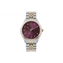 Pearl-set diamond style Saturn watch