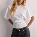 Round Neck Short-Sleeved T-Shirt