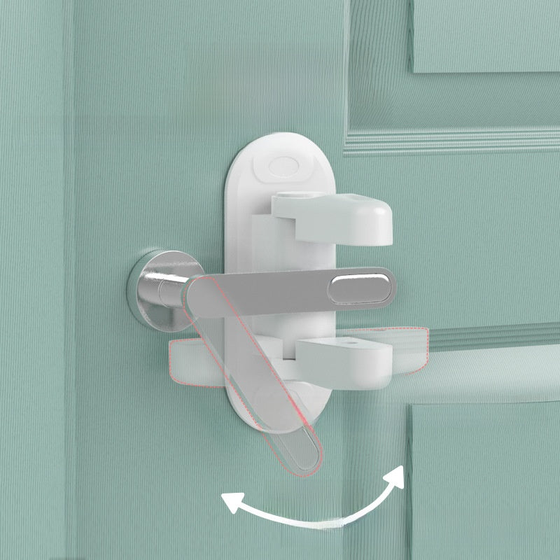 Child safety lock protection door handle lock
