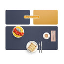 Leather Mouse Pad Large Desk Mat Waterproof Customizable Office Writing Pad