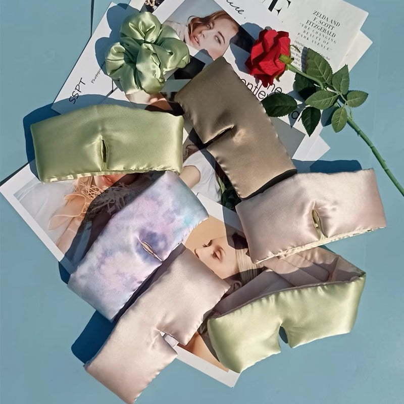 Silk Eye Mask for Sleep Light-Blocking