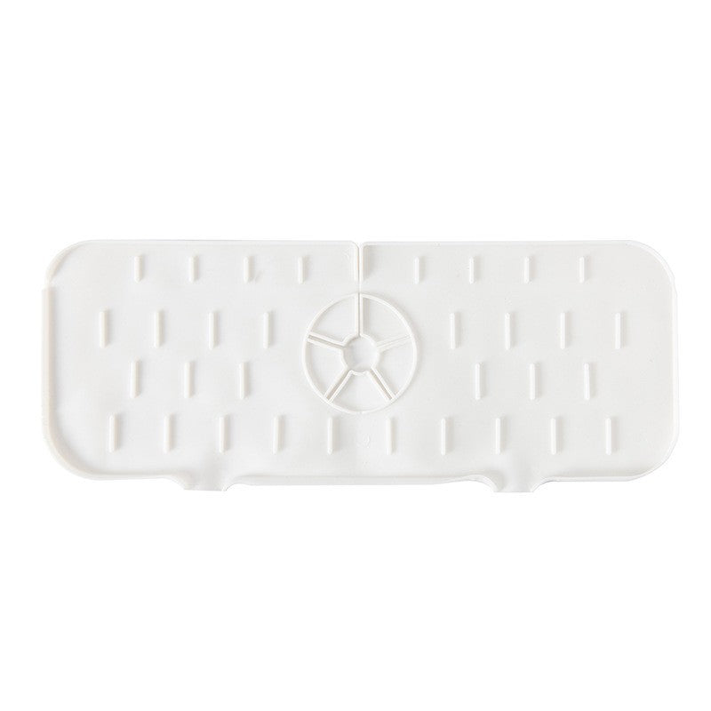 Kitchen faucet splash-proof draining mat