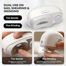 Electric Nail Clippers With Light Automatic Anicure Trimmer Baby Fingernail Toe Scissors Pedicure Polishing Nails Cutter