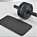 Double-wheel non-rebound abdominal health wheel