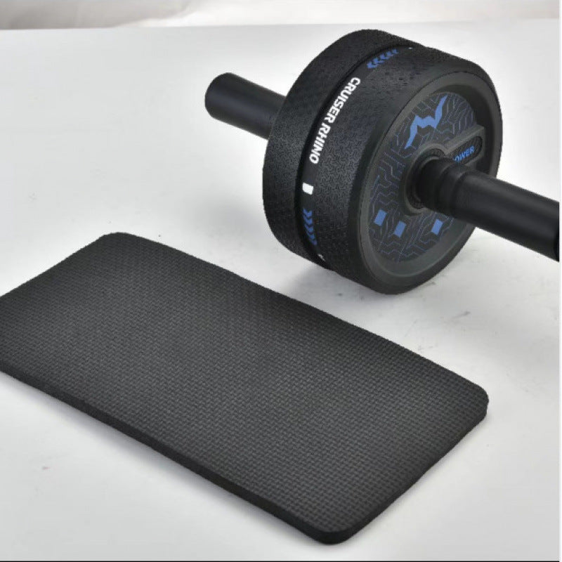 Double-wheel non-rebound abdominal health wheel